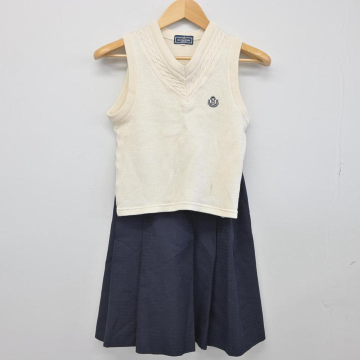 中古】福岡県 博多学園 博多高等学校 女子制服 4点（ブレザー