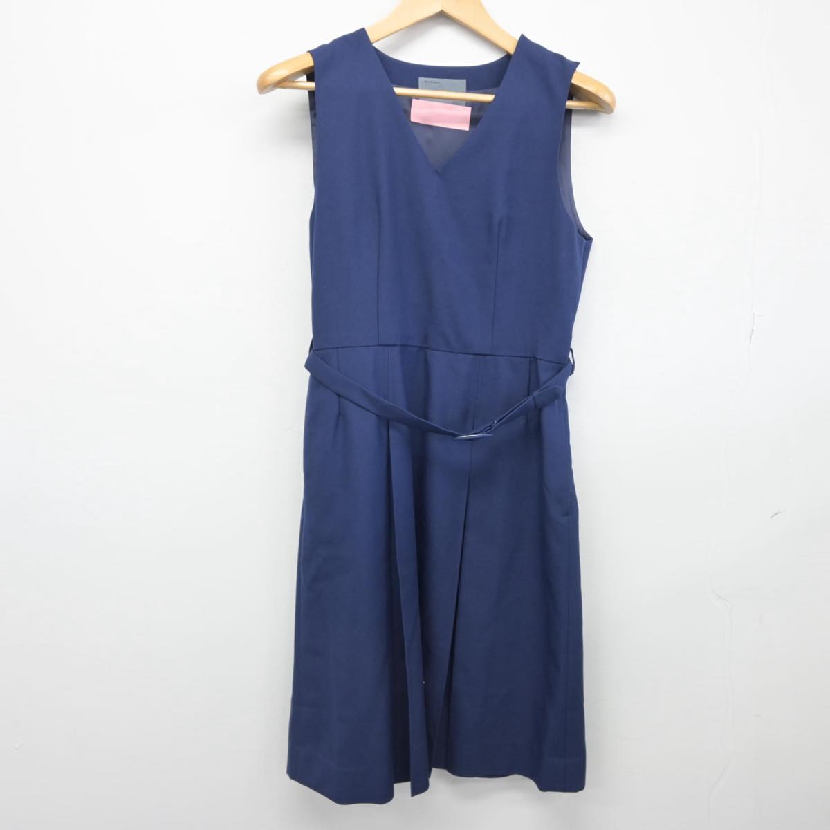 【中古】埼玉県 大井東中学校 女子制服 3点（ブレザー・ジャンパースカート）sf029749