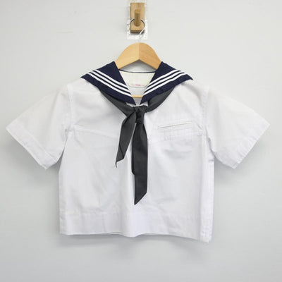 【中古】東京都 大妻中学高等学校 女子制服 3点（セーラー服・スカート）sf029754