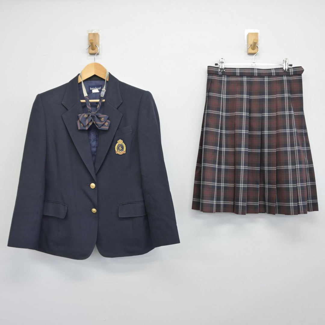 【中古】神奈川県 城郷高等学校 女子制服 3点（ブレザー・スカート）sf029759 | 中古制服通販パレイド