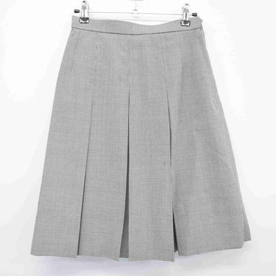 【中古】神奈川県 茅ヶ崎中学校 女子制服 2点（ベスト・スカート）sf029762