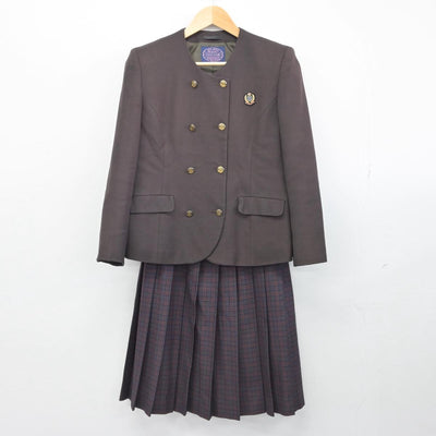 【中古】兵庫県 香寺高等学校 女子制服 2点（ブレザー・スカート）sf029769