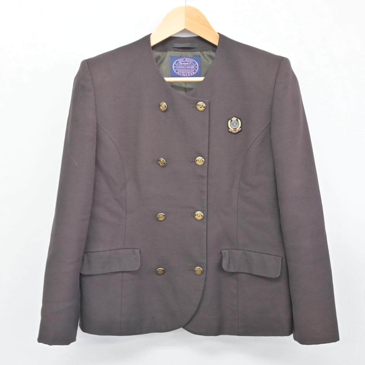 【中古】兵庫県 香寺高等学校 女子制服 2点（ブレザー・スカート）sf029769