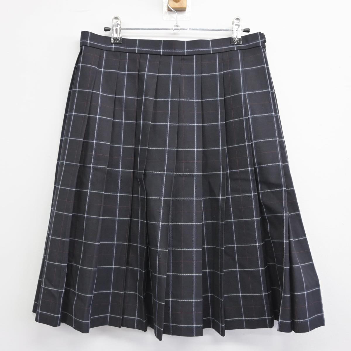 【中古】千葉県 拓殖大学紅陵高等学校 女子制服 3点（ニット・スカート）sf029788