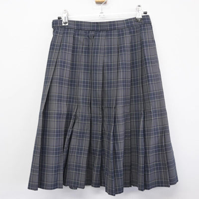 【中古】大阪府 扇町総合高等学校 女子制服 1点（スカート）sf029790