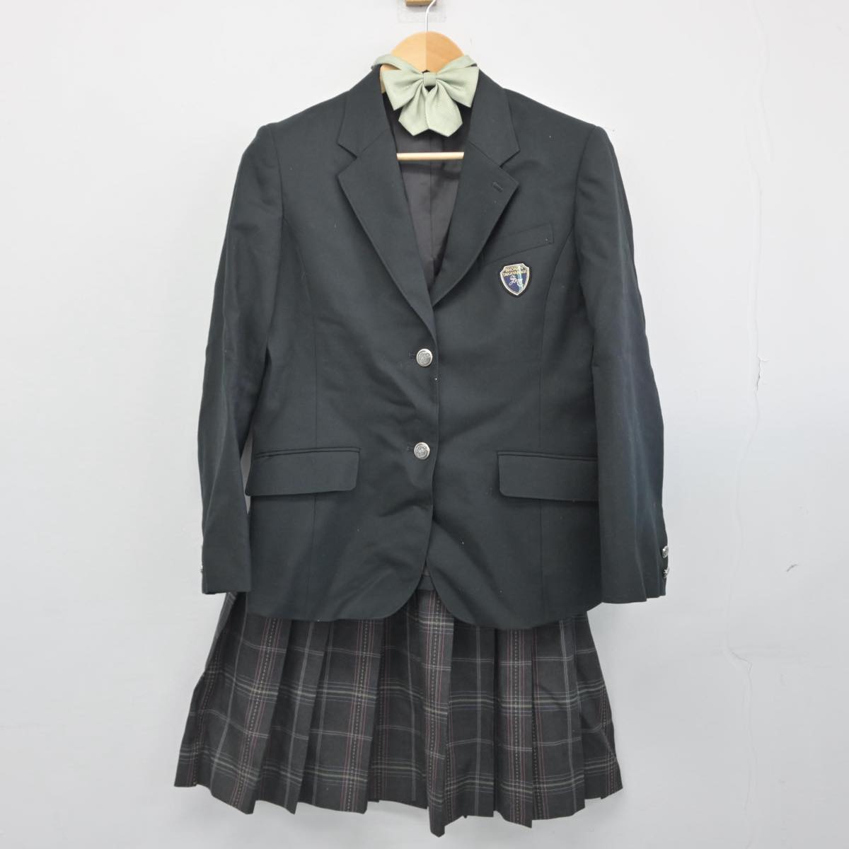 【中古】千葉県 高柳高等学校 女子制服 4点（ブレザー・スカート）sf029791