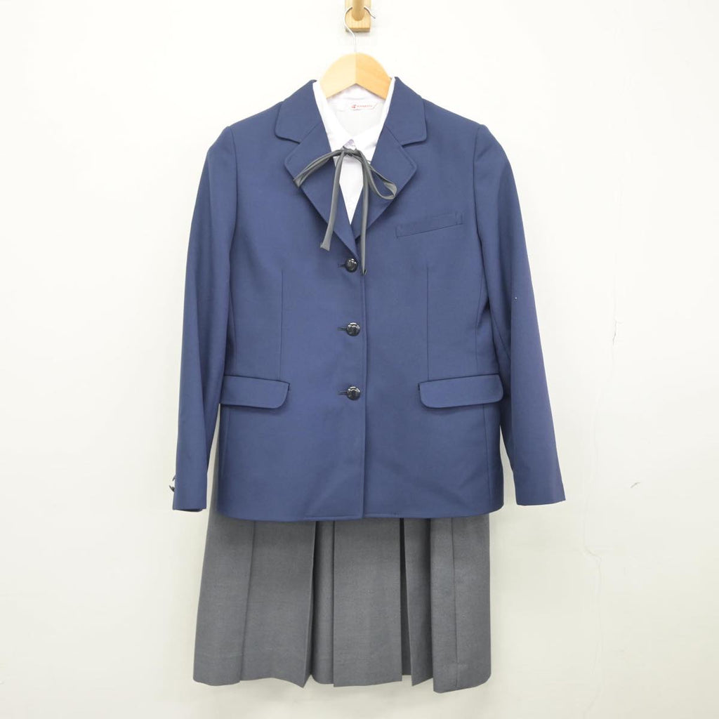 中古】青森県 三内中学校 女子制服 4点（ブレザー・シャツ・スカート）sf029823 | 中古制服通販パレイド