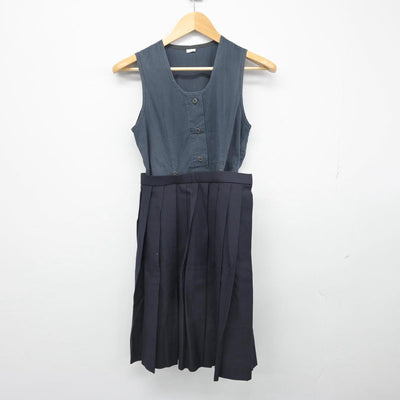 【中古】東京都 星野学園中学校 女子制服 3点（セーラー服・スカート）sf029828