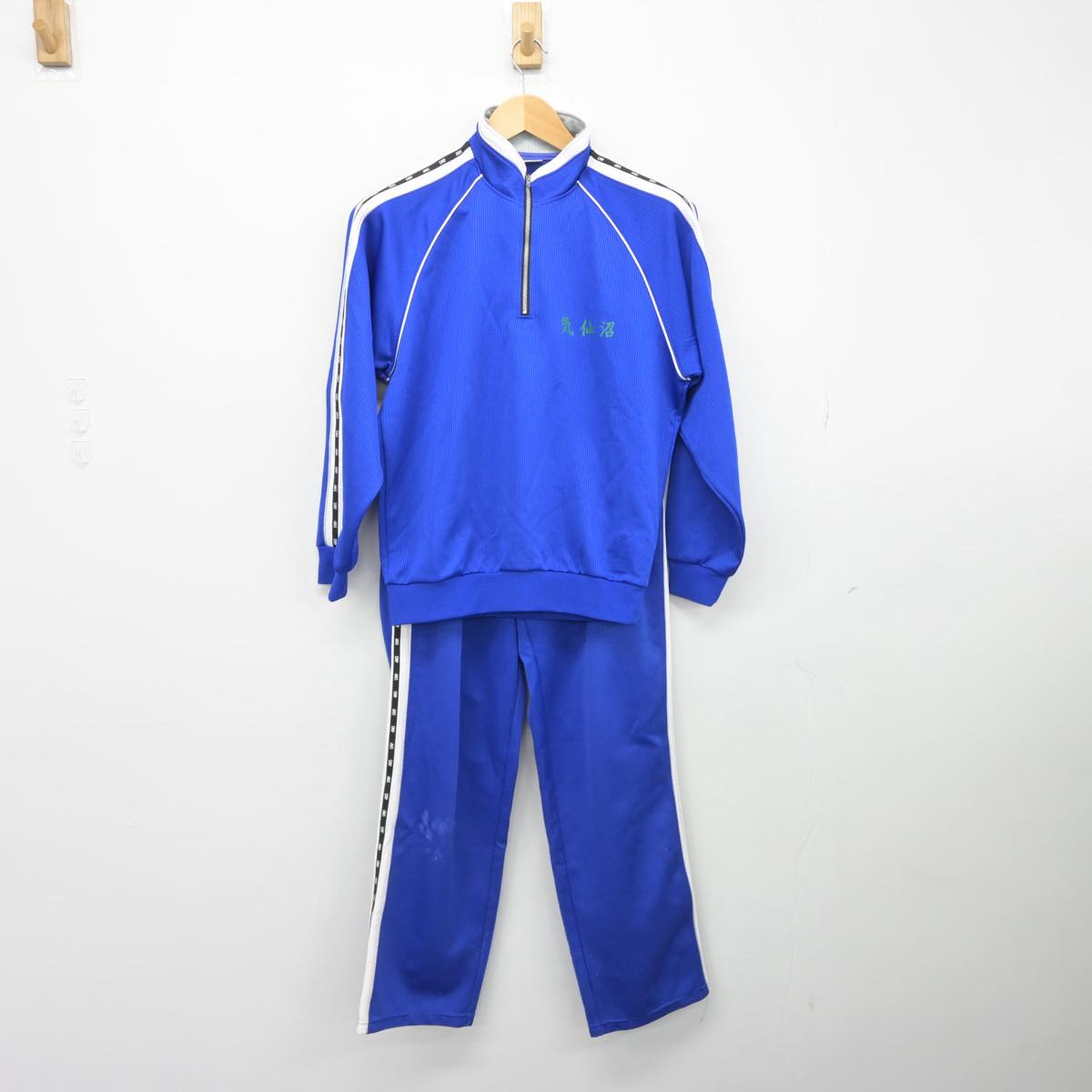 【中古】宮城県 宮城県気仙沼高等学校 女子制服 2点（ジャージ 上・ジャージ 下）sf029842