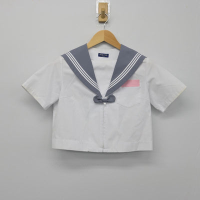 【中古】大分県 宇佐中学校 女子制服 3点（セーラー服・スカート）sf029851