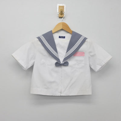 【中古】大分県 宇佐中学校 女子制服 3点（セーラー服・スカート）sf029852