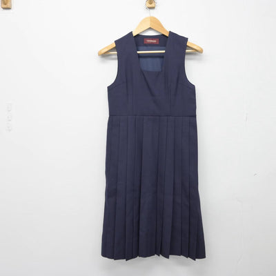 【中古】福岡県 長尾中学校/旧制服 女子制服 2点（セーラー服・ジャンパースカート）sf029862