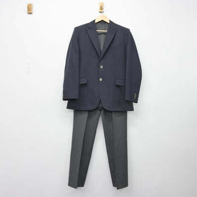 【中古】東京都 巣鴨高等学校 男子制服 2点（ブレザー・ズボン）sf029870