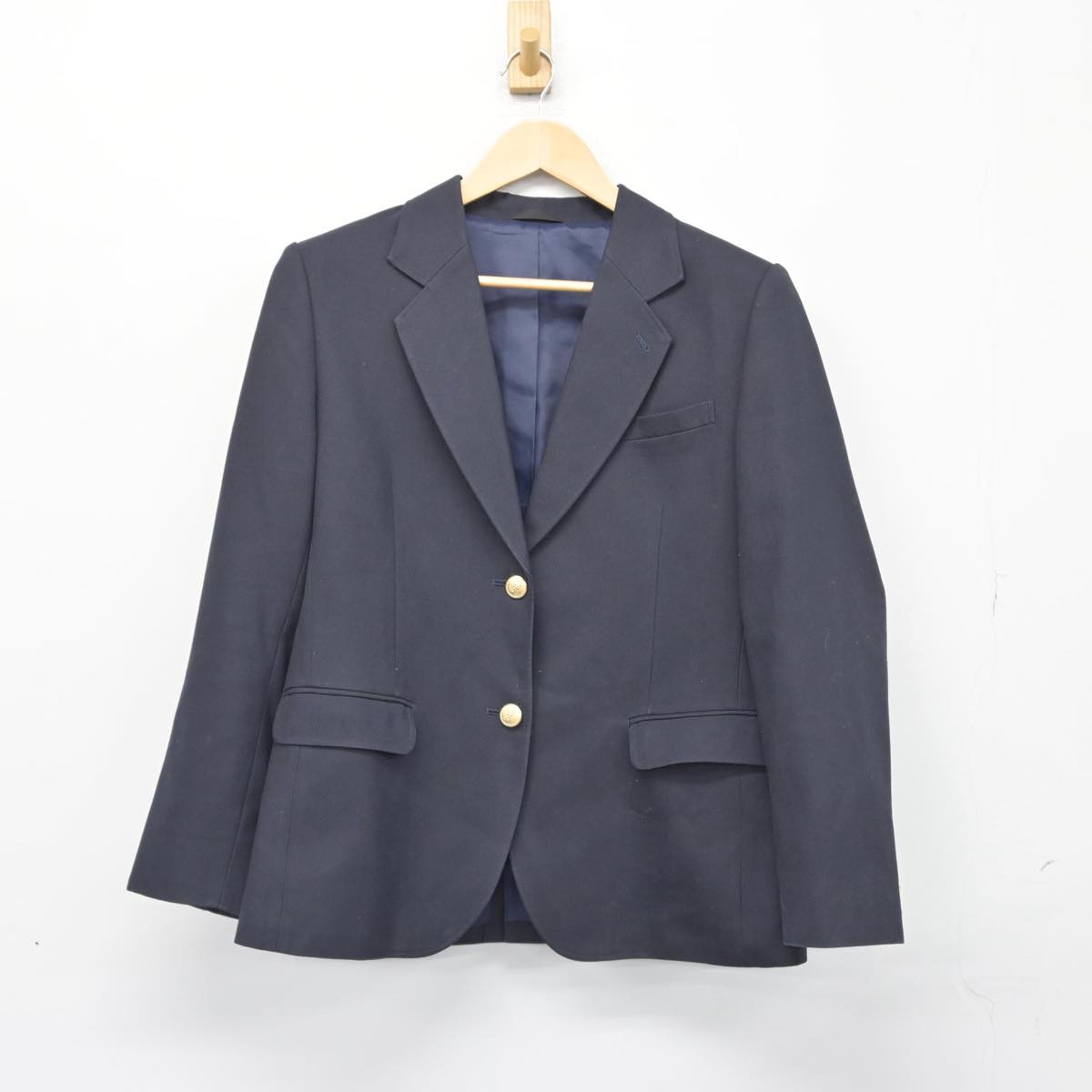 【中古】東京都 堀船中学校 女子制服 2点（ブレザー・スカート）sf029872