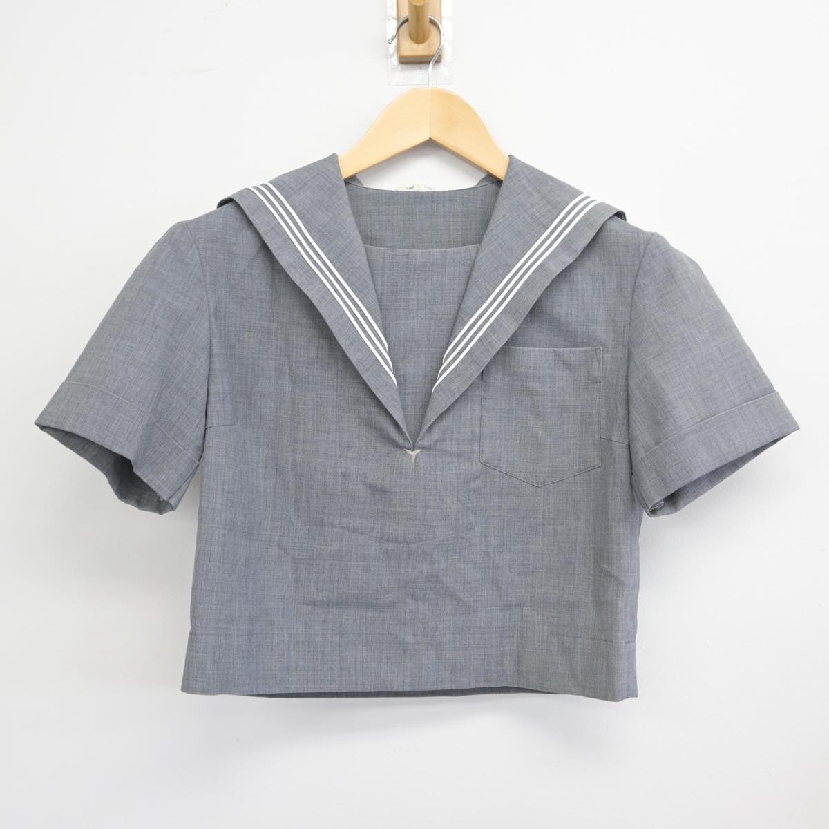 中古】熊本県 済々黌高等学校 女子制服 2点（セーラー服・スカート）sf029884 | 中古制服通販パレイド