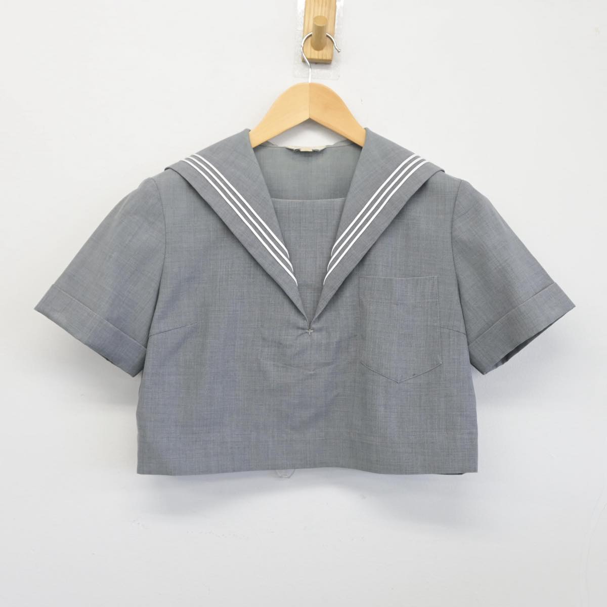 【中古】熊本県 済々黌高等学校 女子制服 1点（セーラー服）sf029887