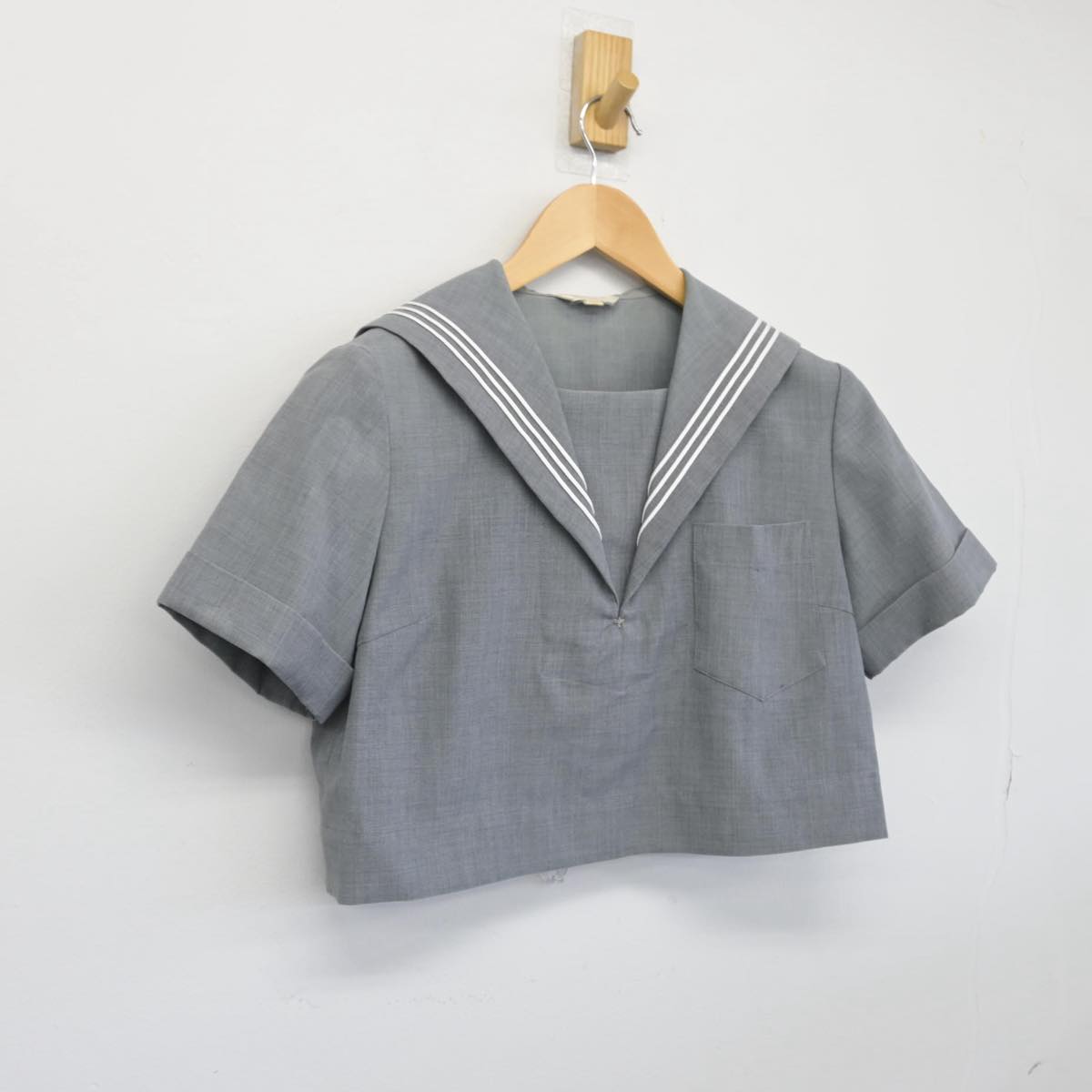 【中古】熊本県 済々黌高等学校 女子制服 1点（セーラー服）sf029887