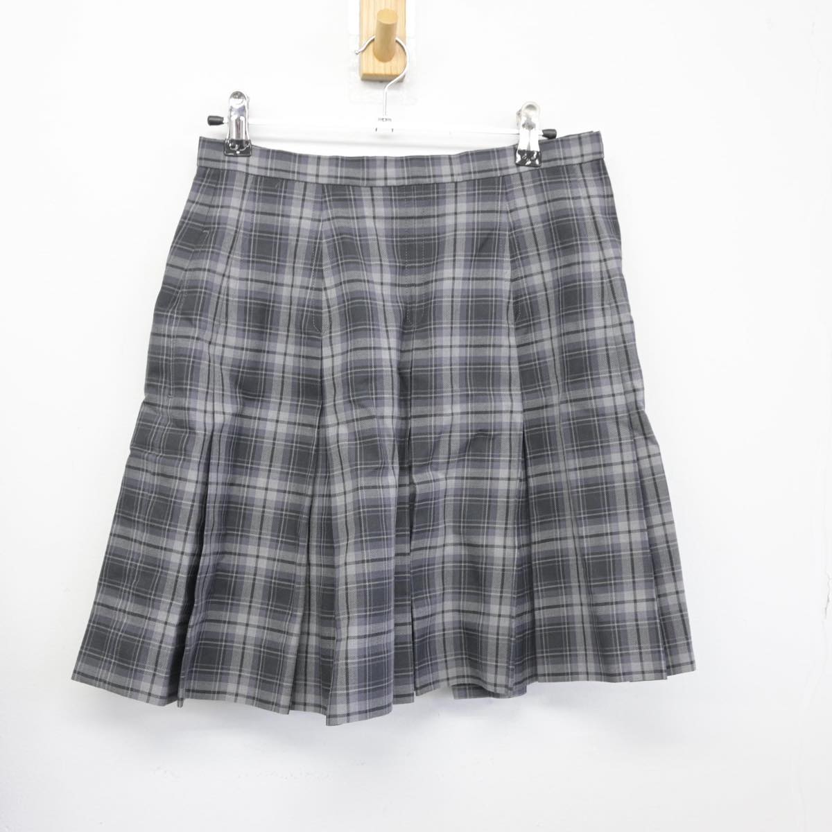 【中古】東京都 武蔵野高等学校 女子制服 4点（ブレザー・スカート）sf029889