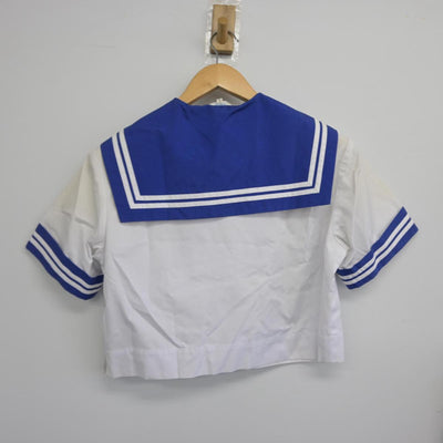 【中古】熊本県 託麻中学校 女子制服 3点（セーラー服・スカート）sf029893