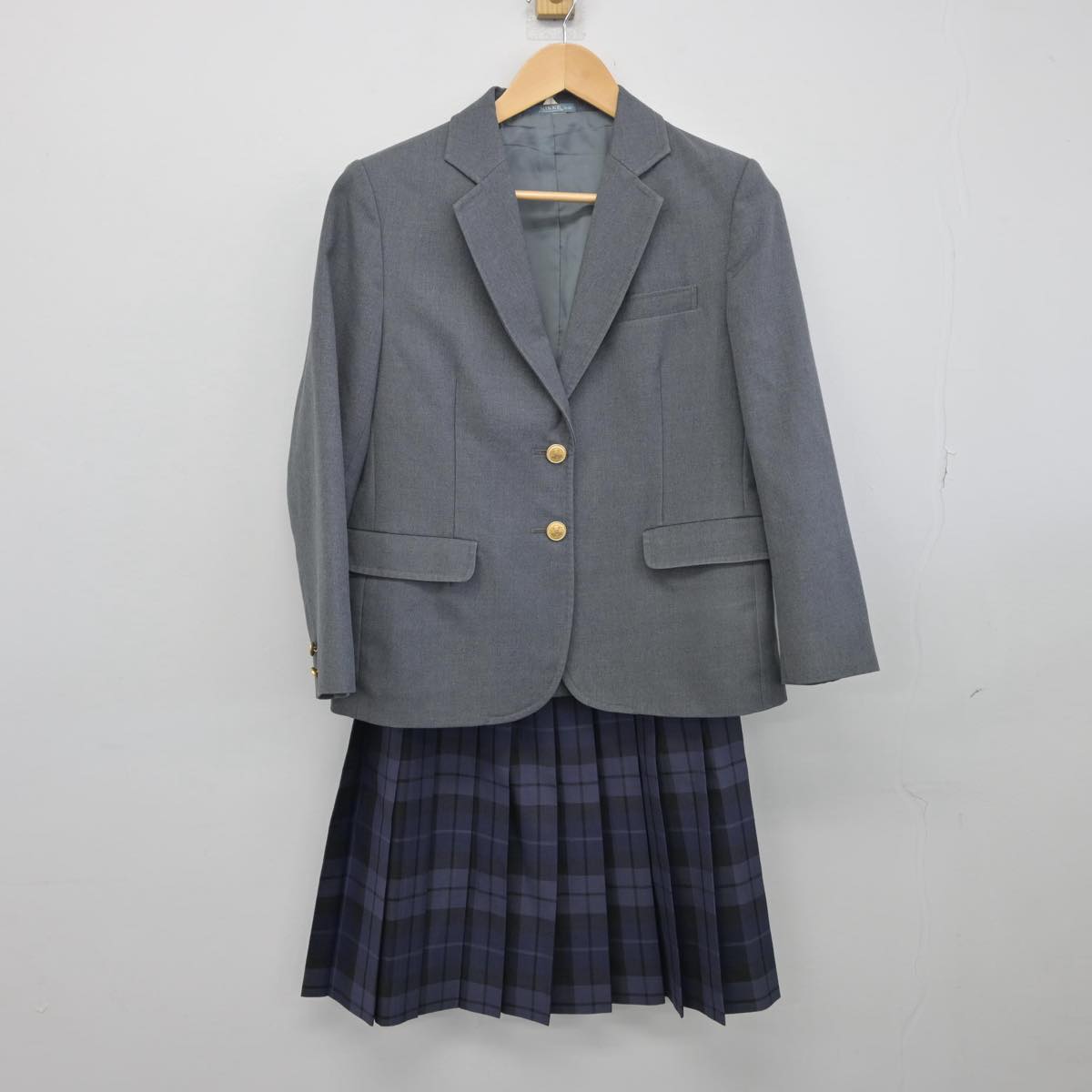 【中古】千葉県 昭和学院秀英高等学校 女子制服 2点（ブレザー・スカート）sf029901