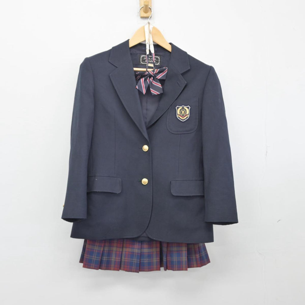 【中古】埼玉県 飯能高等学校 女子制服 4点（ブレザー・スカート）sf029906