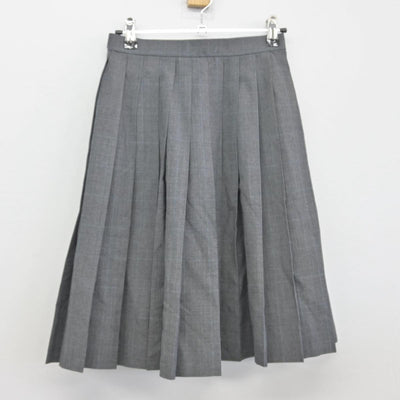 【中古】静岡県 田方農業高等学校 女子制服 2点（ベスト・スカート）sf029919