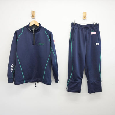 【中古】静岡県 沼津学園 飛龍高等学校 女子制服 2点（ジャージ 上・ジャージ 下）sf029921