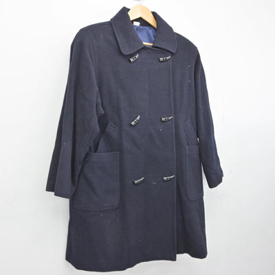 【中古】岡山県 山陽女子学園高等部 女子制服 1点（コート）sf029941