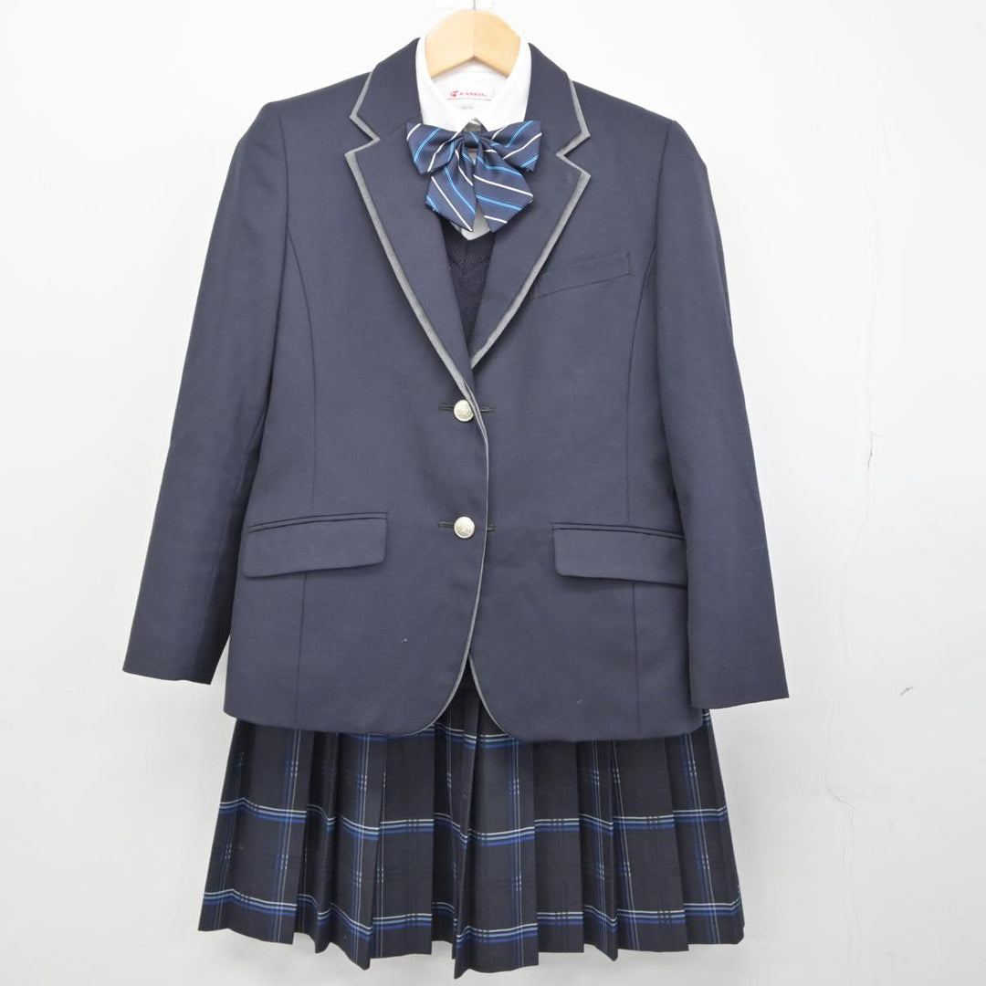 【中古】東京都 文化学園大学杉並高等学校 女子制服 5点（ブレザー・ニット・シャツ・スカート）sf029944 | 中古制服通販パレイド