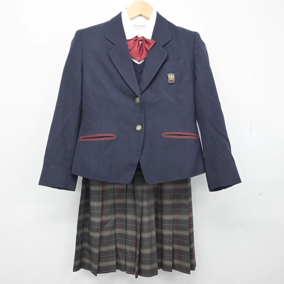 中古】北海道 札幌日本大学高等学校 女子制服 5点(ブレザー 中古】北海道 札幌日本大学高等学校 女子制服 5点(ブレザー