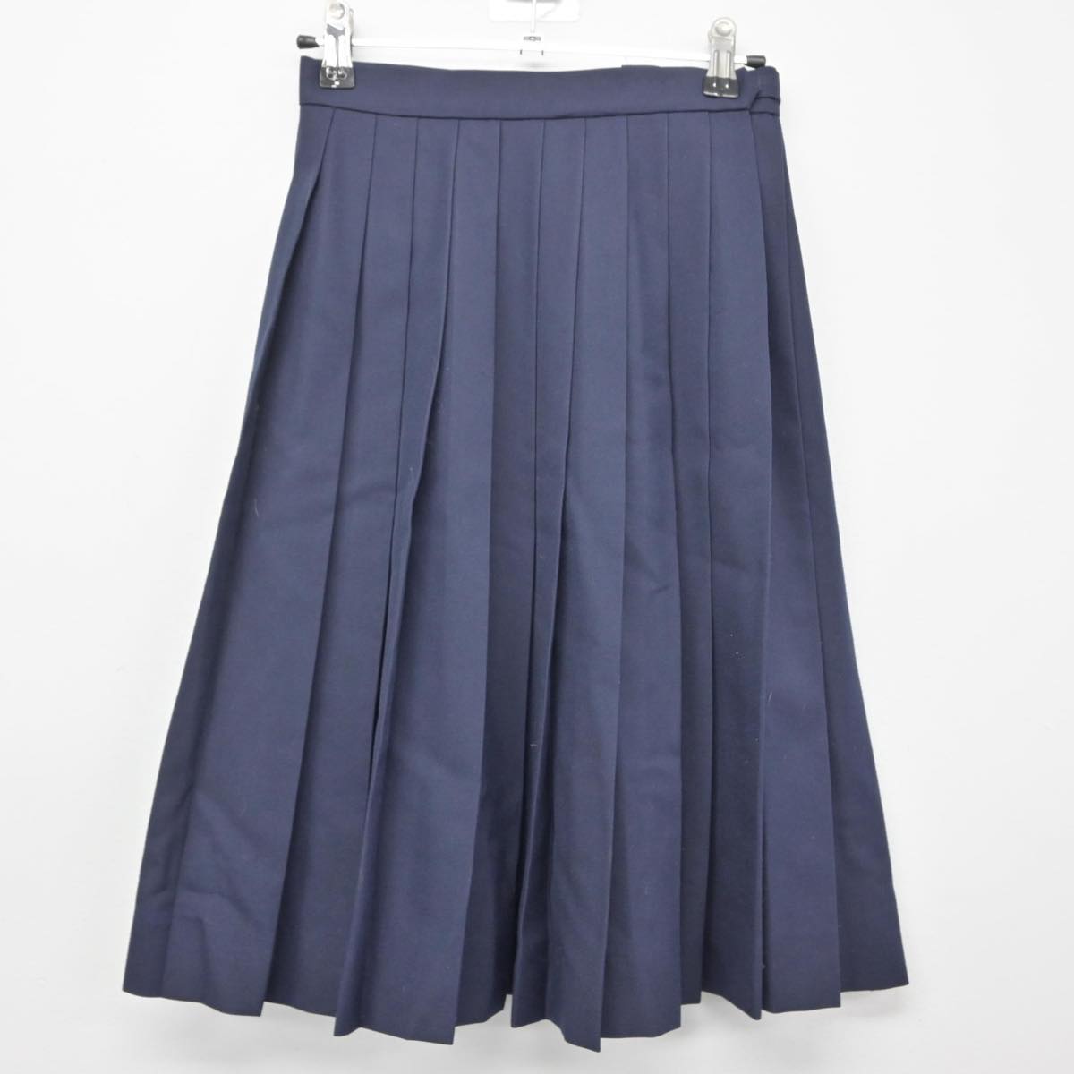 【中古】北海道 白石中学校 女子制服 4点（セーラー服・ベスト・スカート）sf029954