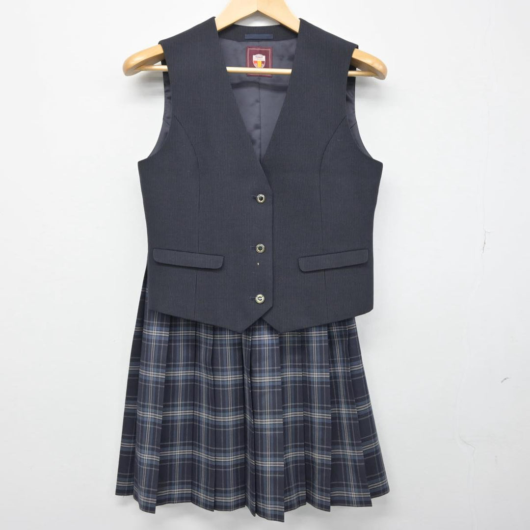 中古】埼玉県 花咲徳栄高等学校 女子制服 3点（ブレザー・ベスト・スカート）sf029961 | 中古制服通販パレイド