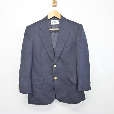 【中古】千葉県 船橋市立三田中学校 男子制服 4点（ブレザー・ズボン・ズボン）sf029969