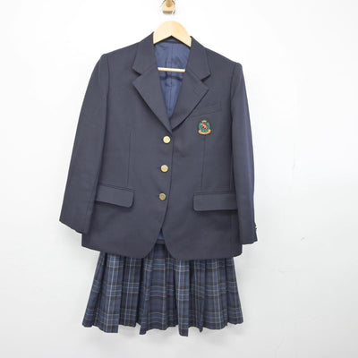 【中古】埼玉県 城南中学校 女子制服 2点（ブレザー・スカート）sf029984