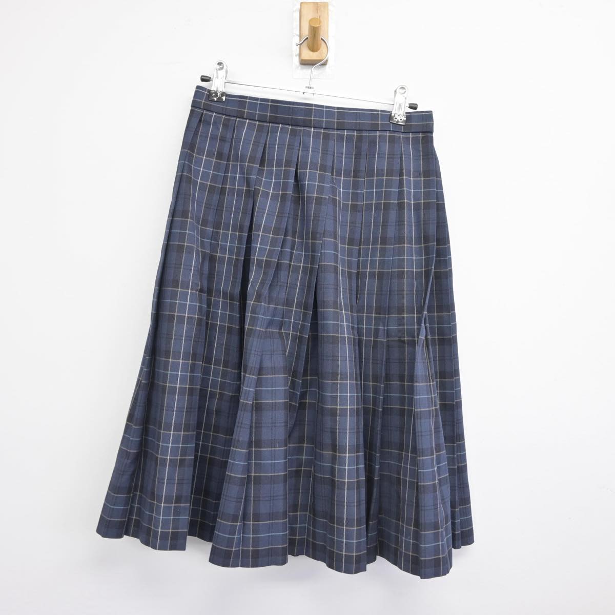 【中古】埼玉県 城南中学校 女子制服 2点（ブレザー・スカート）sf029984