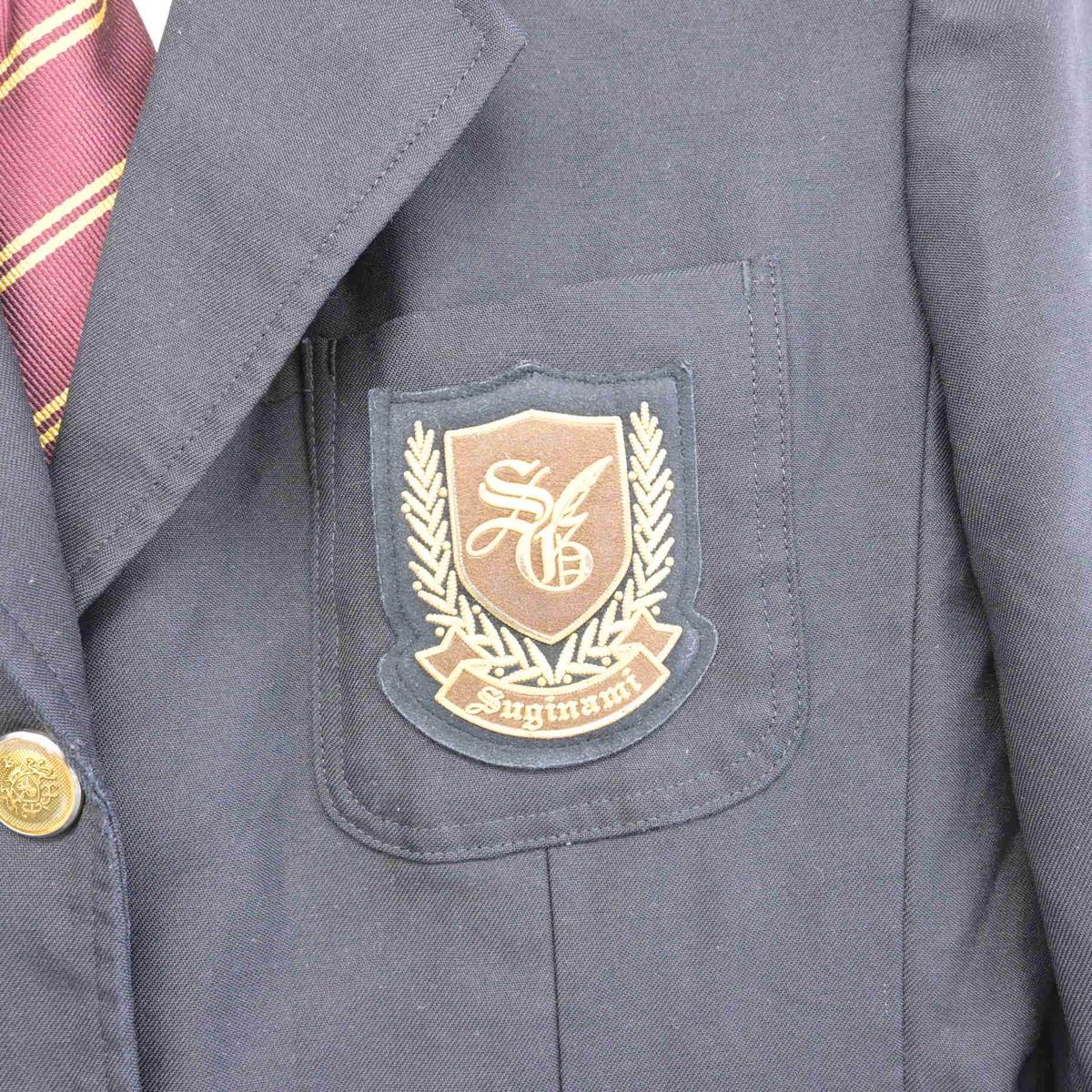 【中古】東京都 杉並学院高等学校 女子制服 4点（ブレザー・シャツ・スカート）sf029992