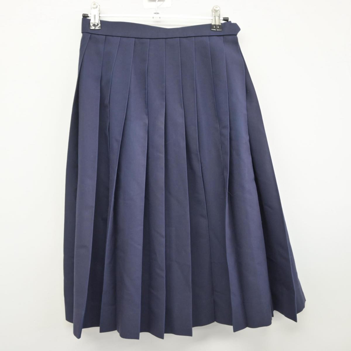 【中古】愛媛県 久米中学校 女子制服 2点（セーラー服・スカート）sf030000