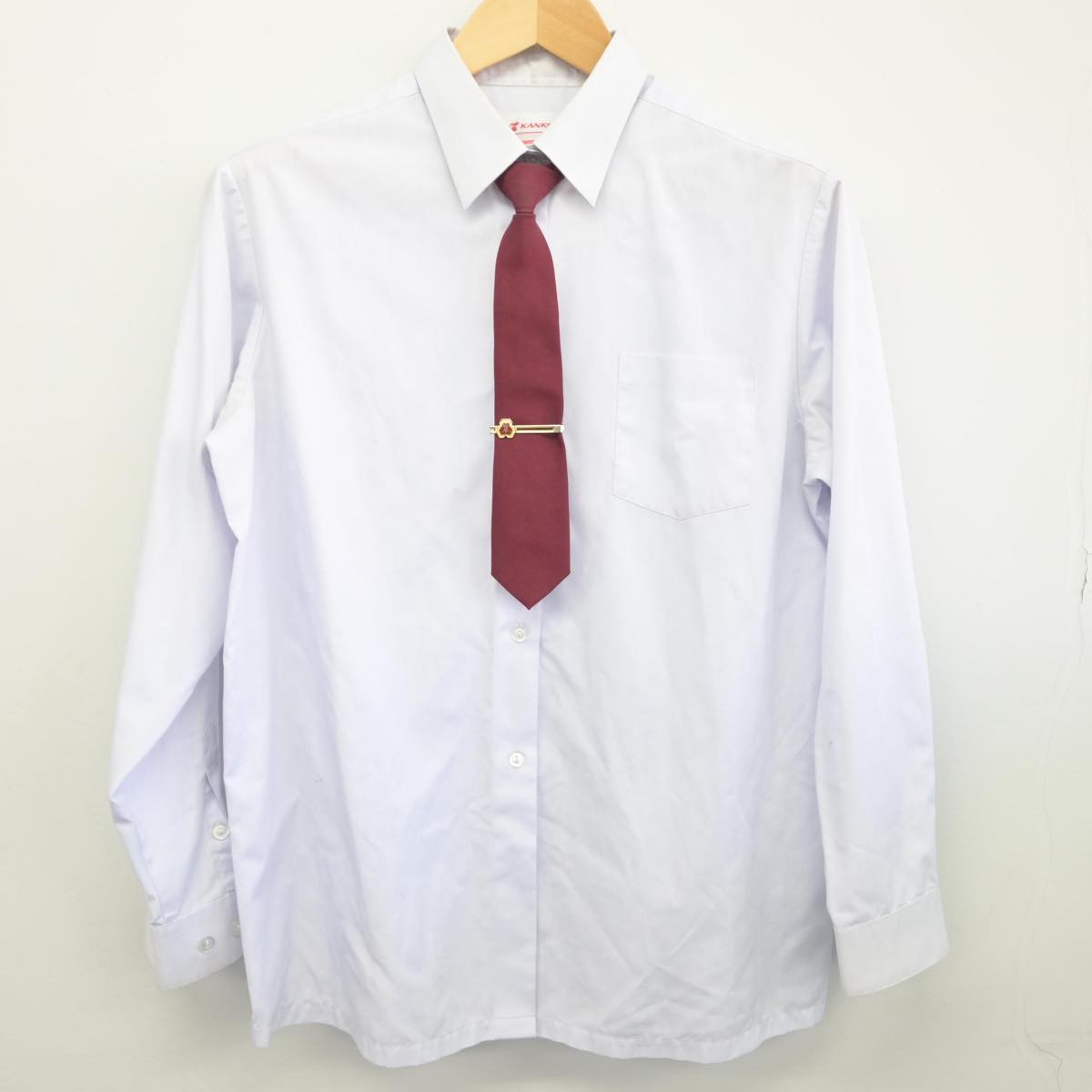 【中古】愛媛県 松山北高等学校 女子制服 5点（ブレザー・シャツ・ベスト）sf030002