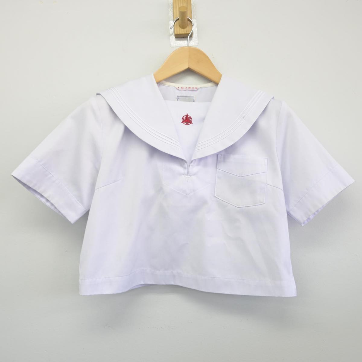 【中古】福岡県 新宮高等学校 女子制服 2点（セーラー服）sf030011