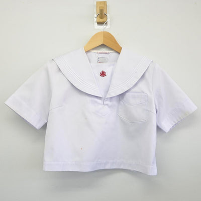 【中古】福岡県 新宮高等学校 女子制服 2点（セーラー服）sf030011