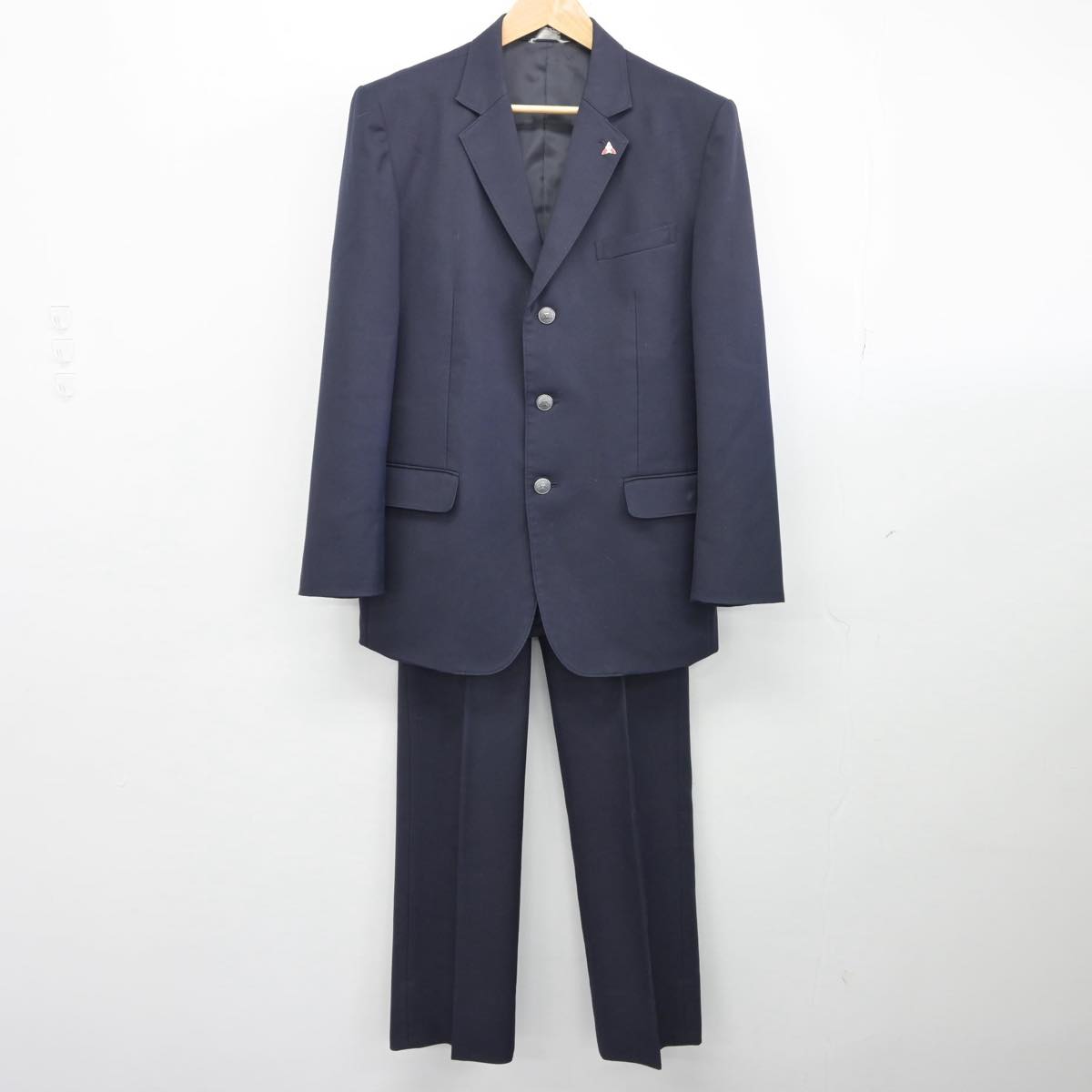 【中古】神奈川県 寺尾中学校 男子制服 2点（ブレザー・ズボン）sf030028