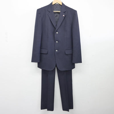 【中古】神奈川県 寺尾中学校 男子制服 2点（ブレザー・ズボン）sf030028