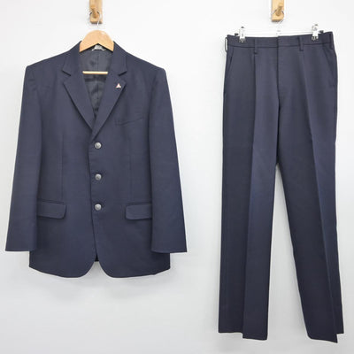 【中古】神奈川県 寺尾中学校 男子制服 2点（ブレザー・ズボン）sf030028