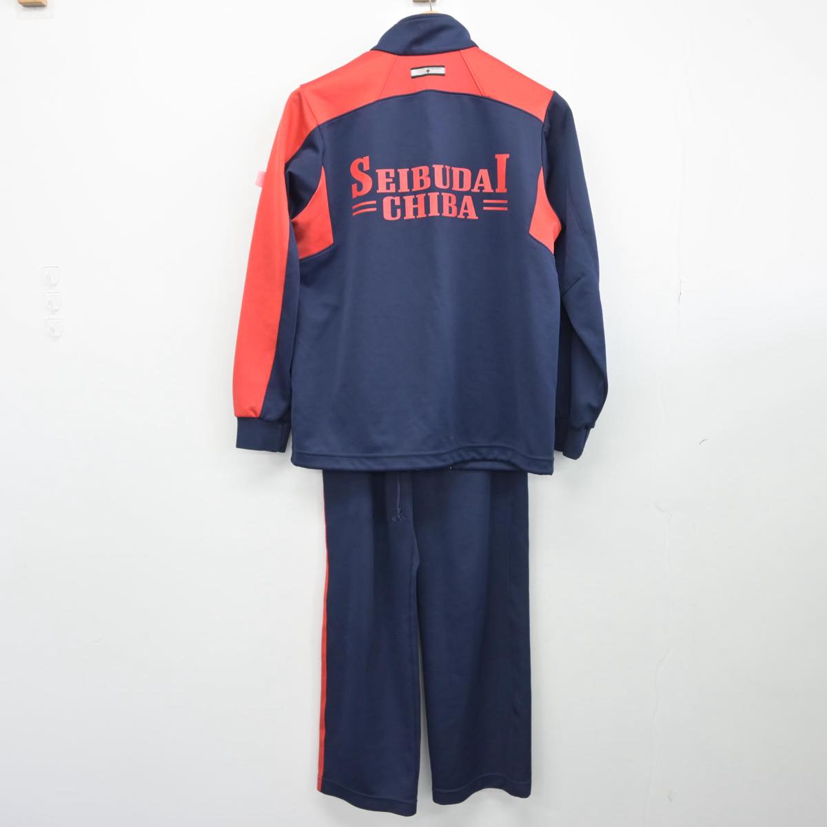 【中古】千葉県 西武台千葉高等学校 女子制服 2点（ジャージ 上・ジャージ 下）sf030031