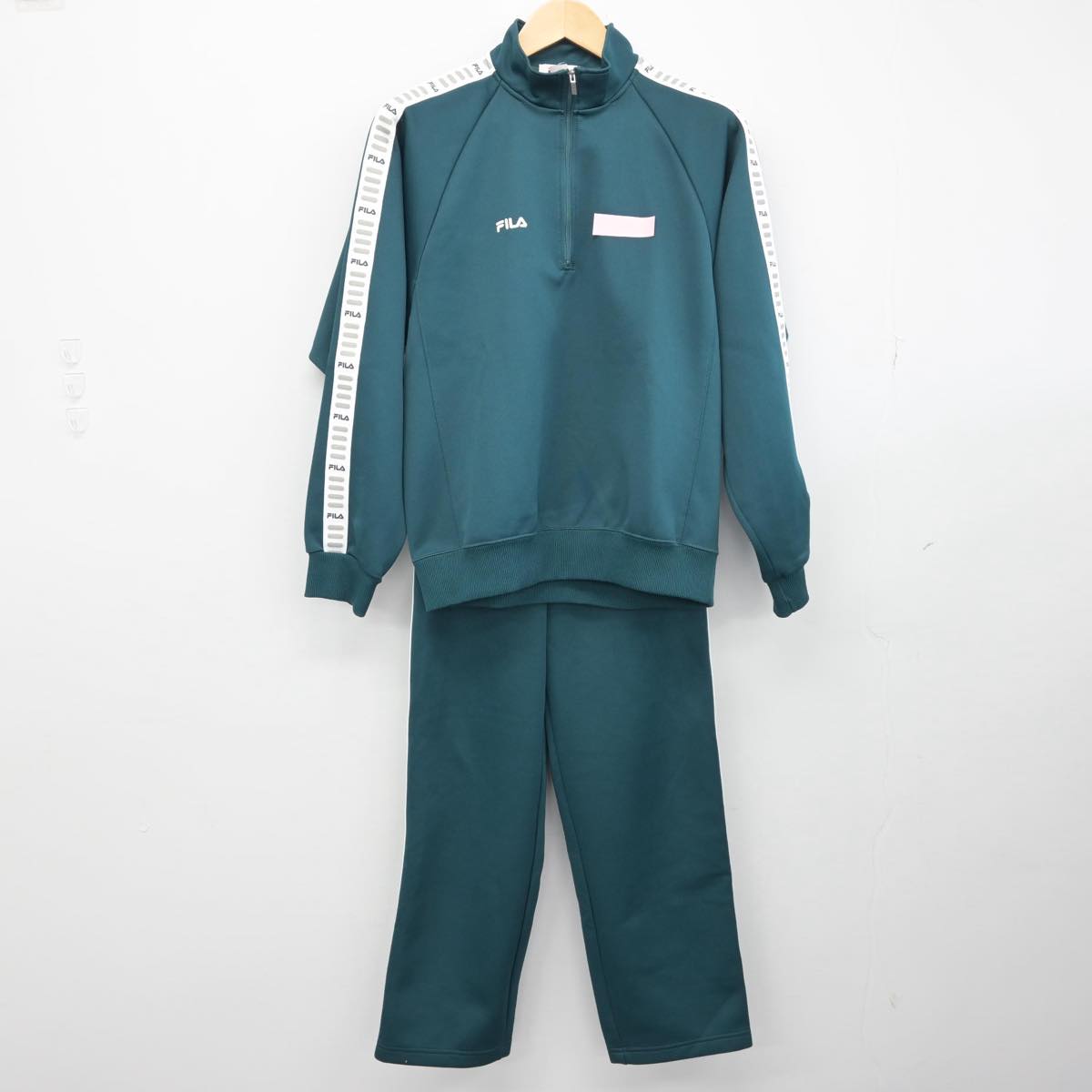 【中古】茨城県 水海道第一高等学校 男子制服 3点（ジャージ 上・体操服 上・ジャージ 下）sf030036