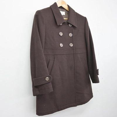 【中古】東京都 品川翔英中学校（小野学園） 女子制服 2点（コート）sf030047