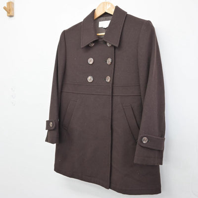 【中古】東京都 品川翔英中学校（小野学園） 女子制服 2点（コート）sf030047