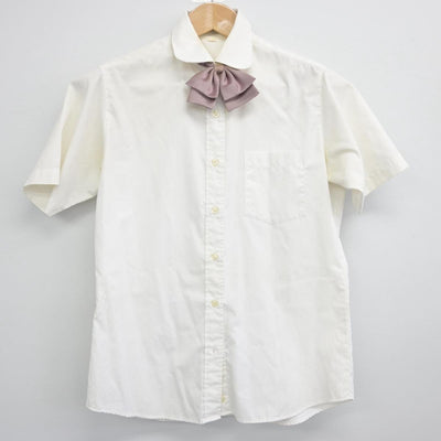 【中古】東京都 白梅学園高等学校 女子制服 3点（シャツ・スカート）sf030051