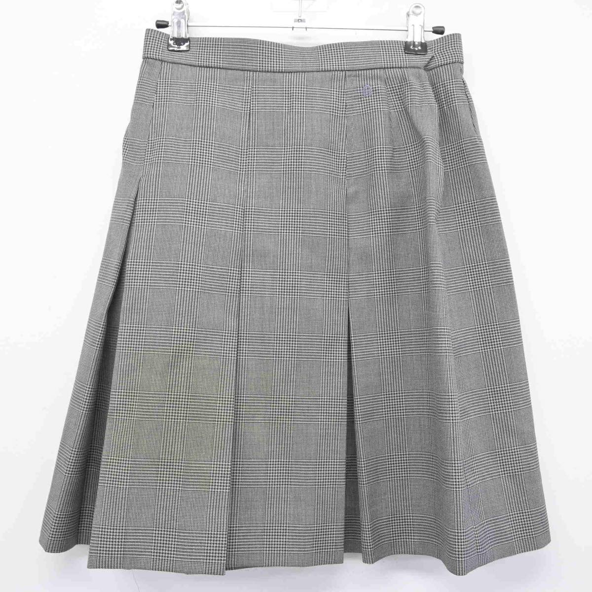 【中古】埼玉県 南稜高等学校 女子制服 4点（ブレザー・ニット・スカート）sf030059