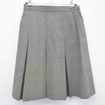 【中古】埼玉県 南稜高等学校 女子制服 2点（ニットベスト・スカート）sf030060